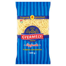 Gyermelyi rövidcső 4 tojásos száraztészta 500 g