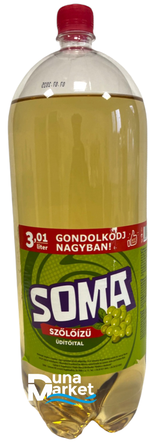 Soma 3,01L Szőlőizű szénsavas üdítőital 6db/#