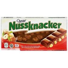 Nussknacker mogyorós tejcsokoládé 100g