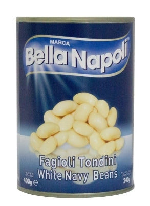 Bella Napoli 400g Fagioli Tondini White Navy Beans