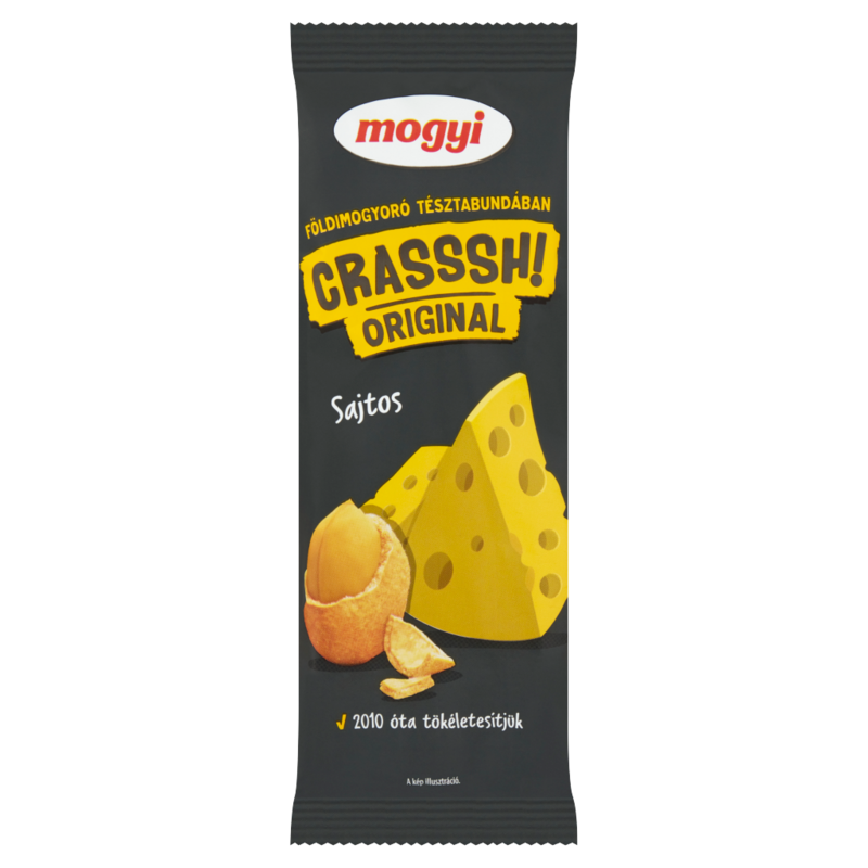 MOGYI CRASSSH! 60gr Original Sajtos Földimogyoró tésztabundában