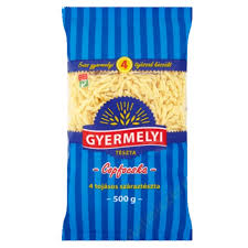 Gyermelyi copfocska 4 tojásos száraztészta 500 g