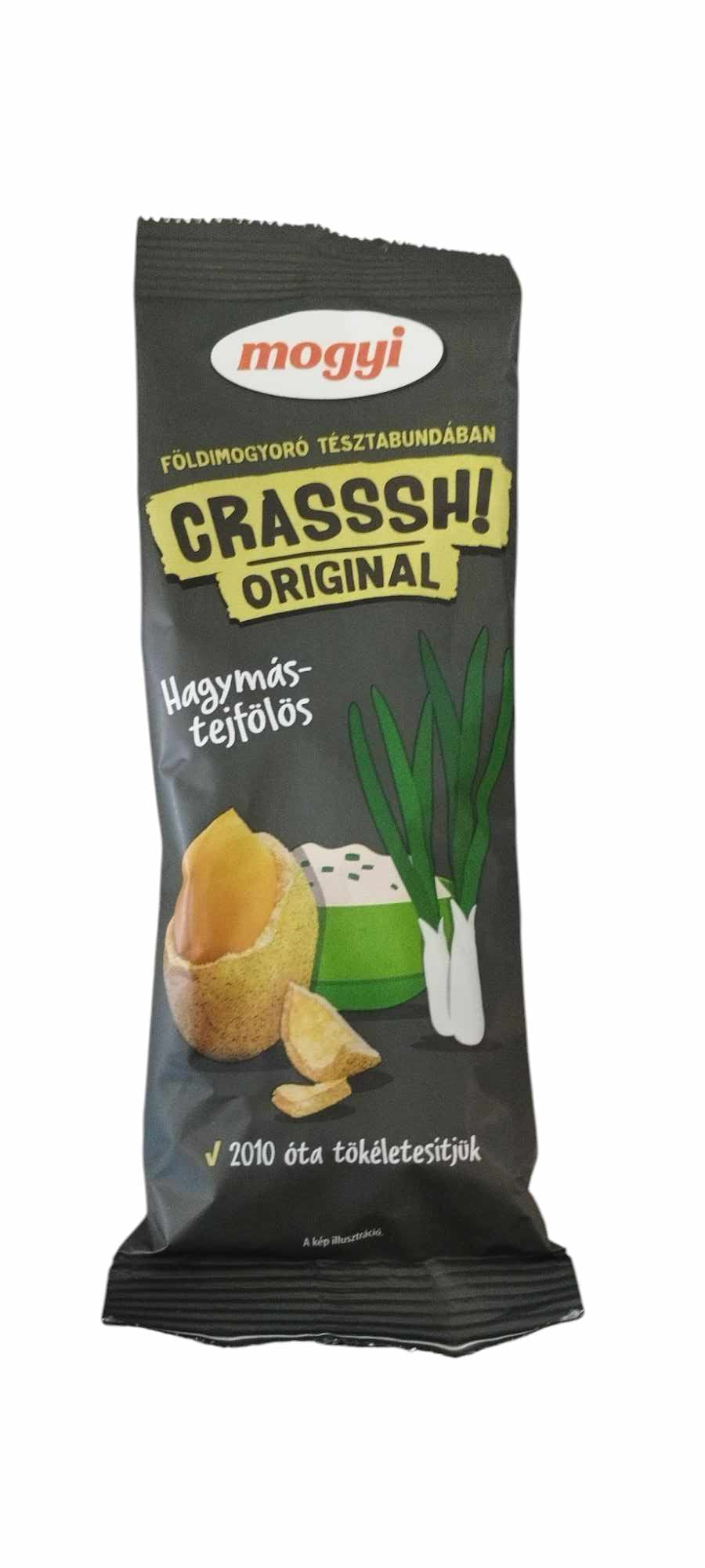 MOGYI CRASSSH! 60gr Originál hagymás-tejfölös földimogyoró tésztabundában