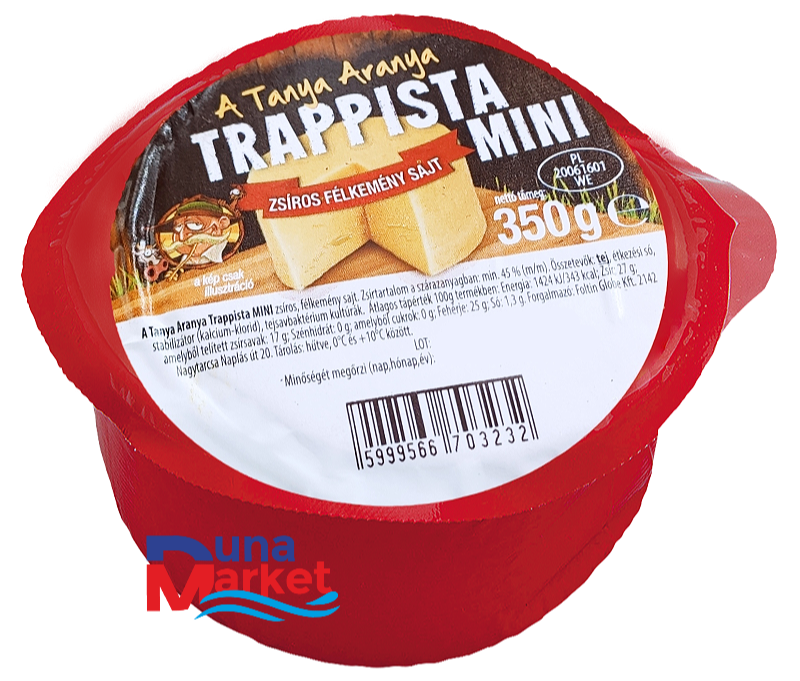 A Tanya Aranya 350g Trappista sajt mini
