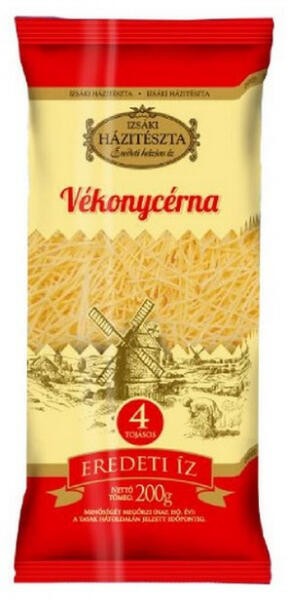 Izsáki Házitészta 4 Tojásos Vékonycérna 200gr