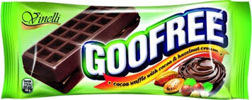 Goofree Kakaós gofri, kakaós-mogyorós krémmel töltve 50gr