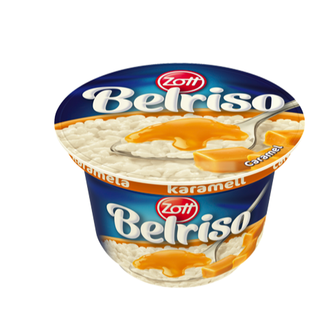 Zott belriso karamellás tejberizs 200g