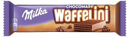 Milka Chocomax Waffelini alpesi tej felhasználásával készült kakaós ostya 31 g