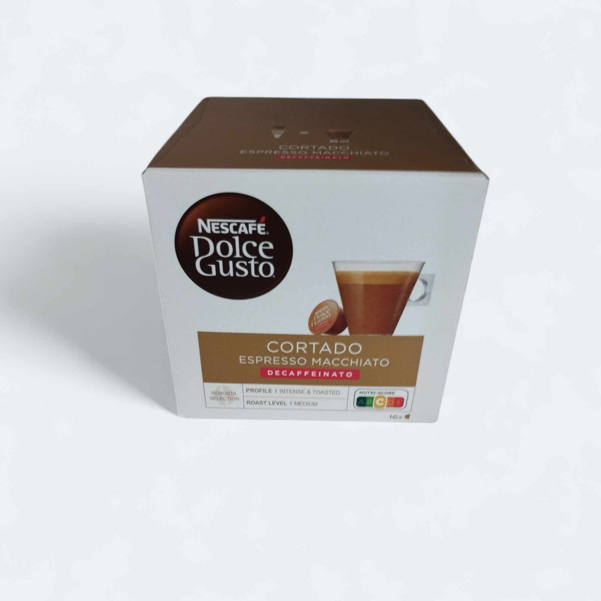 NESCAFÉ Dolce Gusto Cortado Espresso Macchiato tejes kávékapszula 16 db 100,8 g