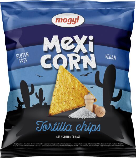 MOGYI 90gr Mexicorn sós tortilla chips