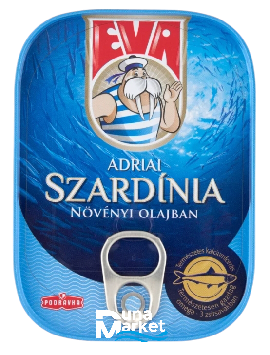 Podravka 100g EVA Szardínia növényi olajban
