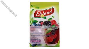 Ekland azonnal oldódó erdei vegyesgyümölcs ízű tea üdítőitalpor C-vitaminnal 300 g