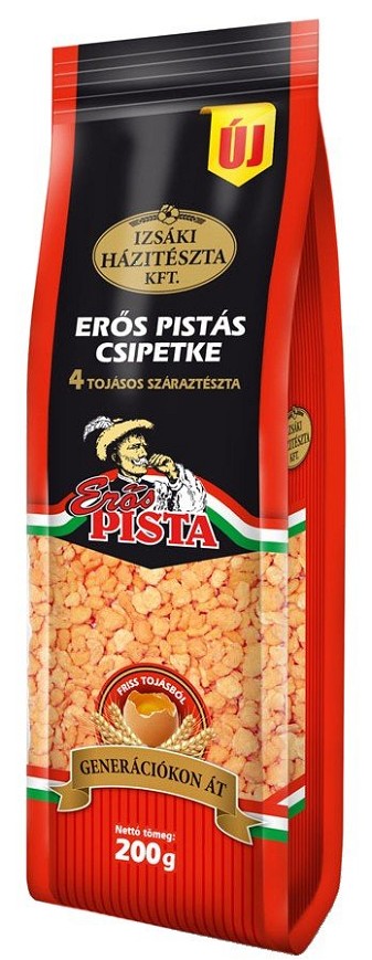 Izsáki-4 tojásos tészta-Erős Pistás csipetke 200gr