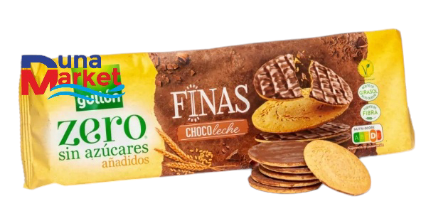 gullon 150g ZERO Finas CHOCO leche