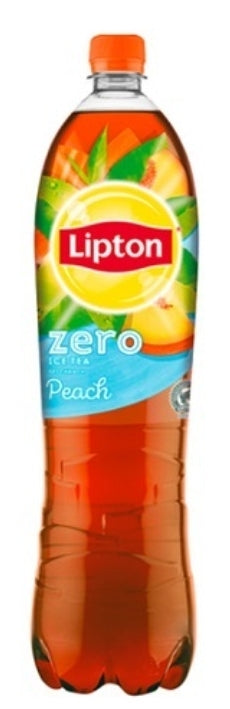Lipton 1.5L Ice Tea Peach ZERO 9db / #