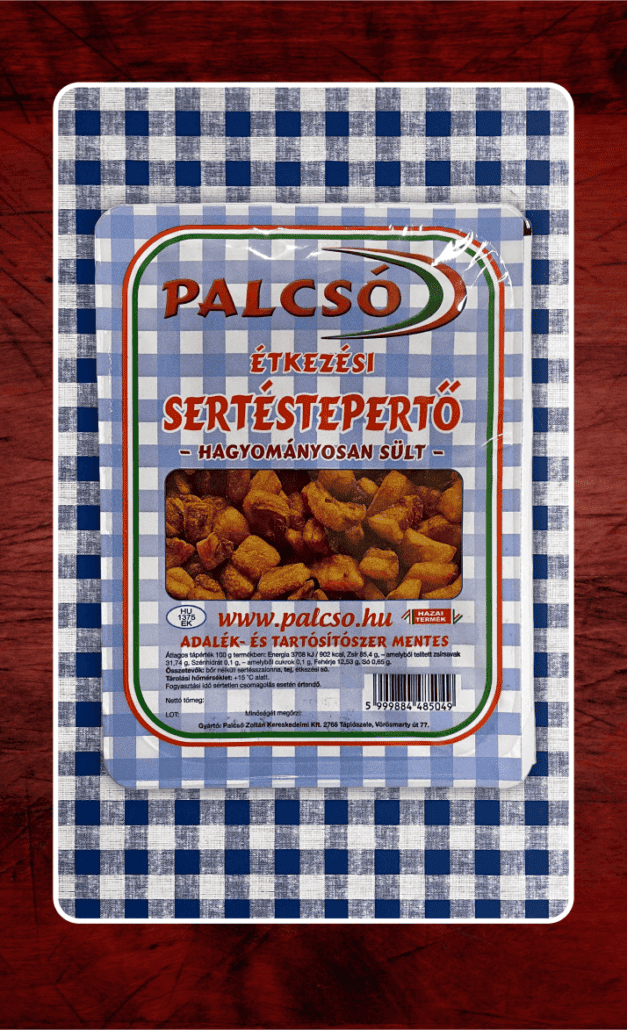 PALCSÓ 200gr étkezési sertéstepertő