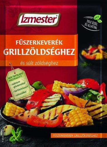 Ízmester 30g fűszerkeverék grillzöldséghez és sült zöldséghez