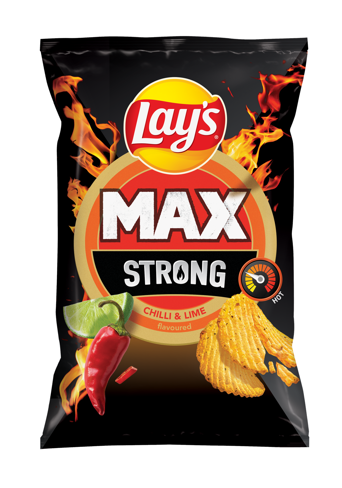 LAY'S 55g MAX Strong chilli & lime