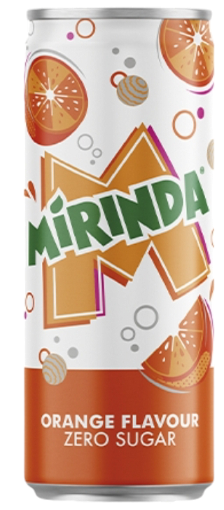 Mirinda 330ml Orange ZERO Sugar  24db / #