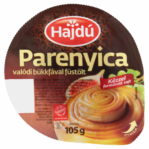 Hajdú füstölt parenyica sajt 105g