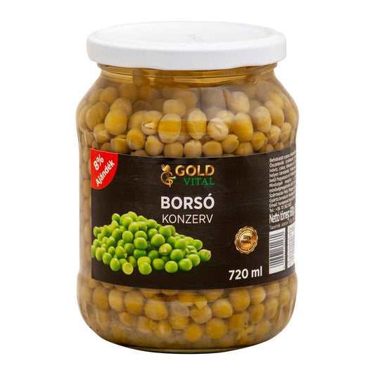 Gold Vital 720ml Borsó konzerv