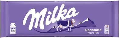 Milka alpesi tej felhasználásával készült tejcsokoládé 270 g