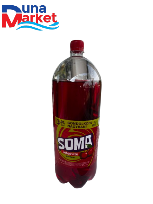 Soma 3,01L Meggy ízű szénsavas üdítőital 6db/#