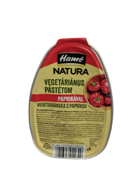 Hamé 105g Natura Vegetáriánus pástétom paprikával