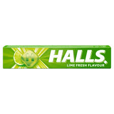 Halls lime-ízű, töltetlen keménycukorka C-vitaminnal 33,5 g