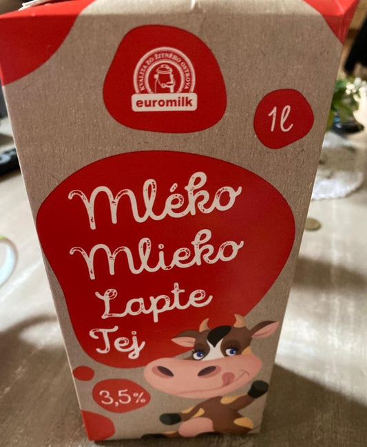 Mleko tej 3,5% 1 L