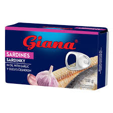 GIANA SZARDÍNIA FOKHAGYMÁS 125G