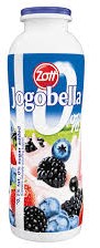 Zott Jogobella élőflórás, sovány, joghurtos ital édesítőszerekkel Erdei gyümölcs  250 g