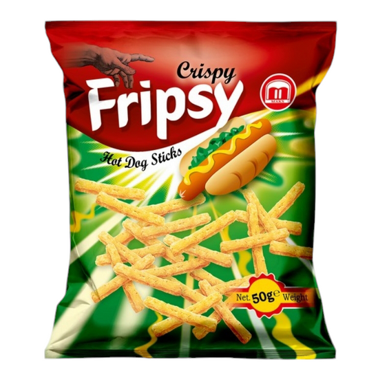 FRIPSY 50g Hot dog ízű sticks