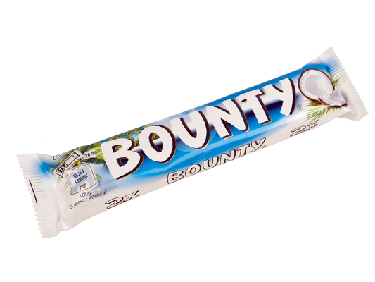 BOUNTY 2 x 28.5 g Kókuszos csokoládé