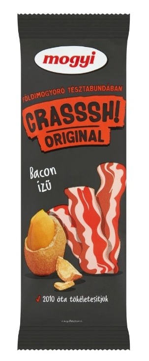 MOGYI  CRASSSH! 60gr Original Bacon ízű Földimogyoró tésztabundában