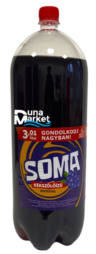 Soma 3,01L Kékszőlőízű szénsavas üdítőital 6db/#