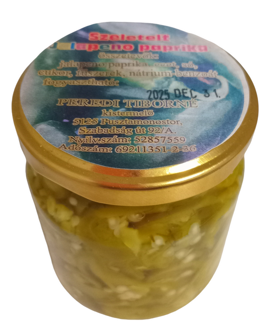 Szeletelt jalapeno paprika 360g