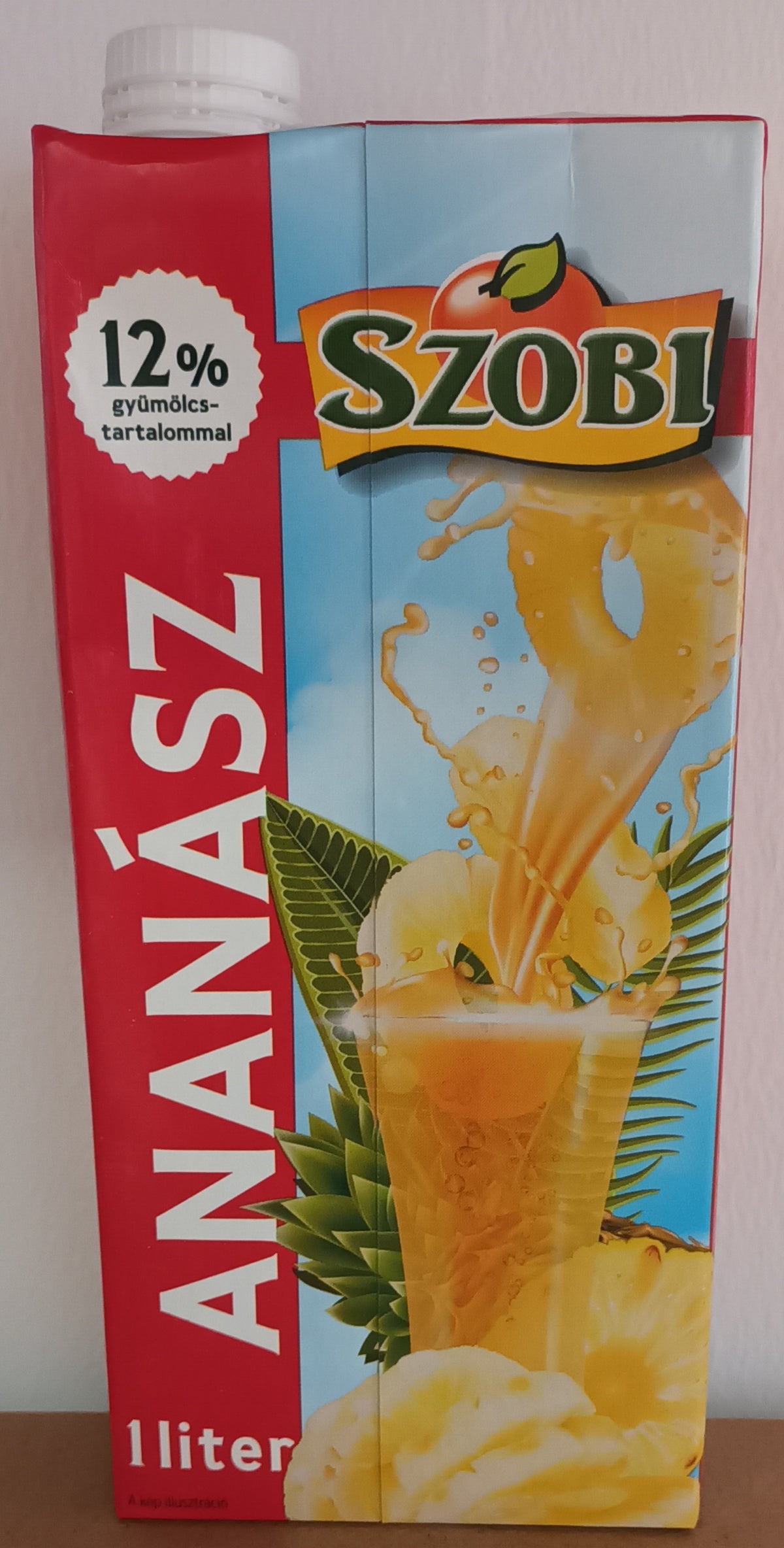 Szobi 1 L Ananász  12%