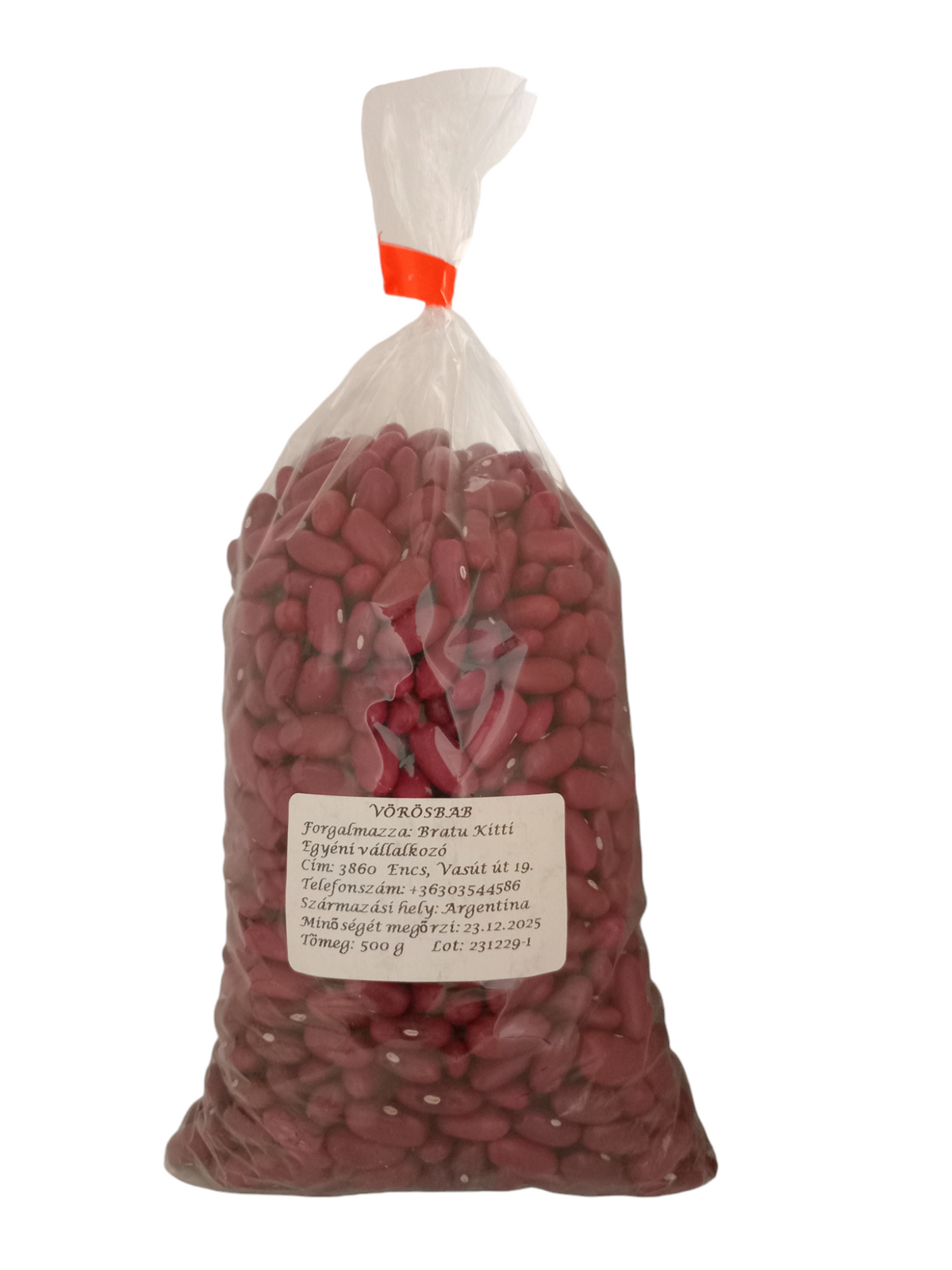 Vörösbab 500g / Batu k.