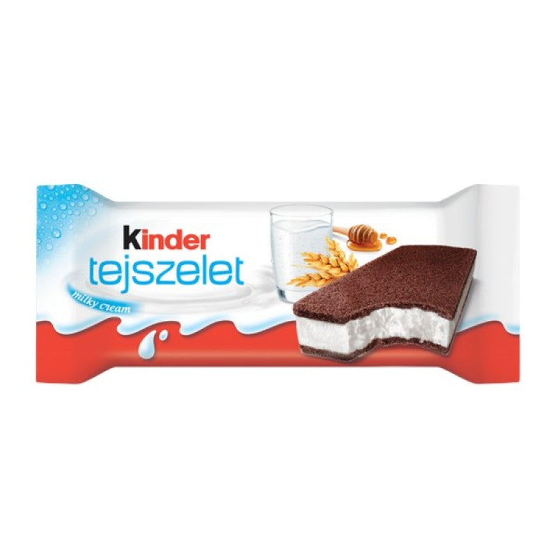 Kinder tejszelet tejes krémmel töltött sütemény 28 g
