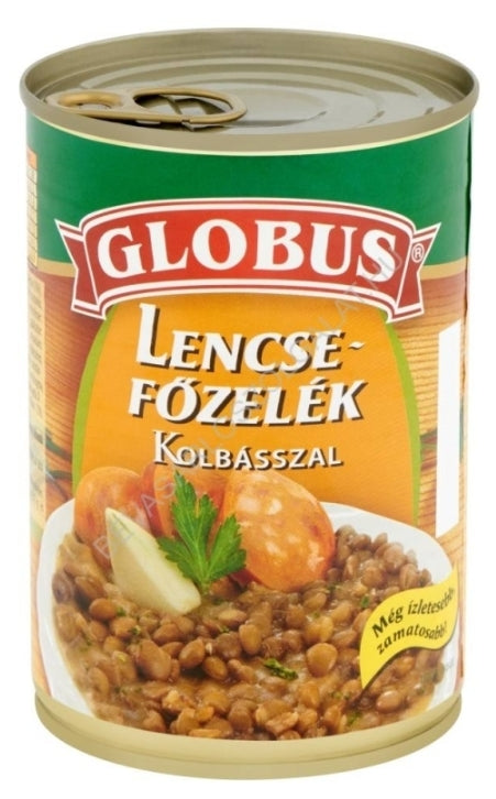 GLOBUS 400g készétel lencsés