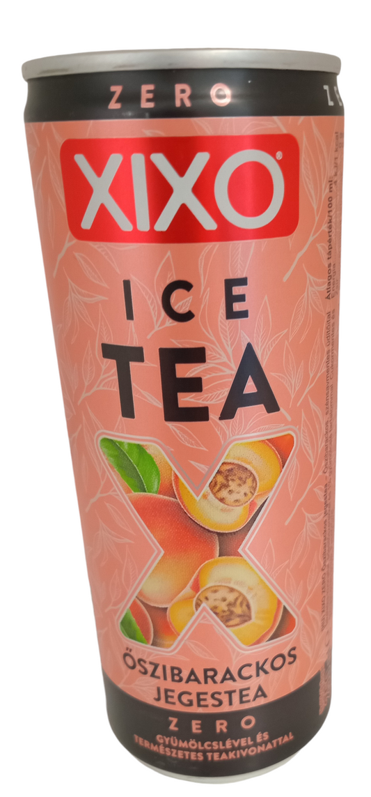 XIXO 250ml Zero ice tea őszibarack