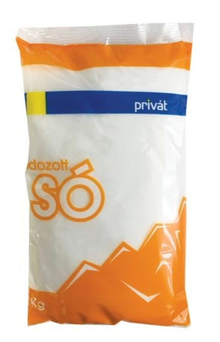 PRIVÁT 1kg Só finom jódozott