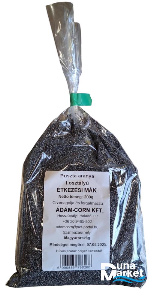 ÁDÁM-CORN 200g Puszta aranya I.osz. Étkezési MÁK