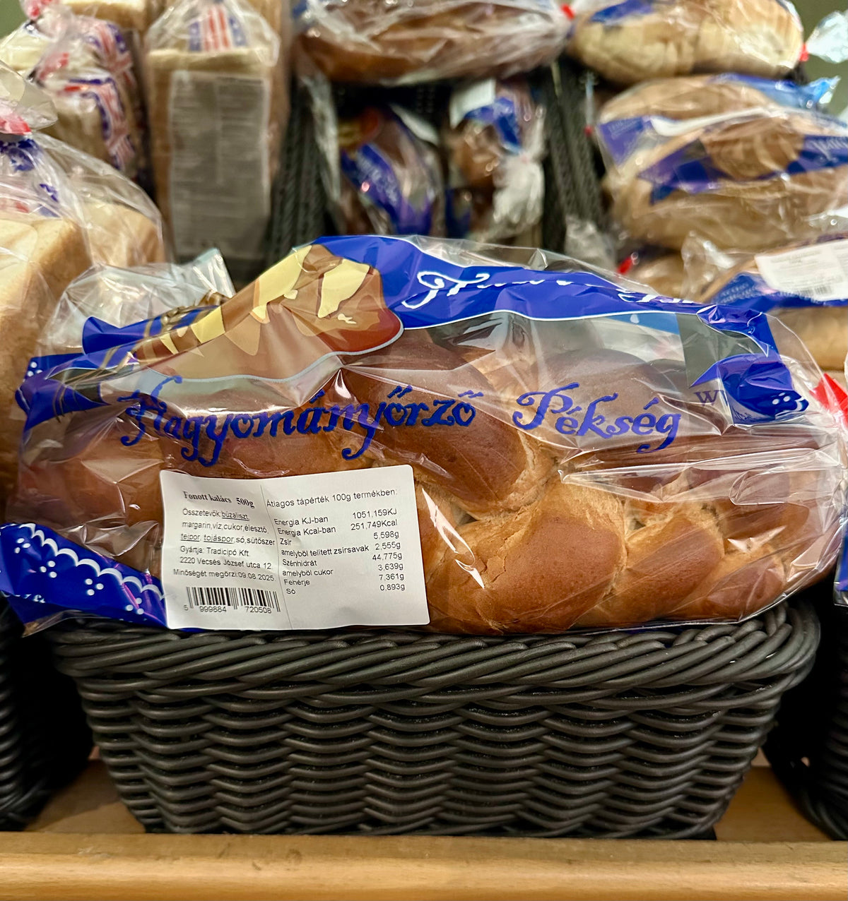 TRADICIPÓ fonott kalács 500g