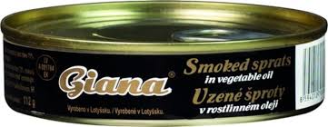 Giana füstölt sprotni növényi olajban 160 g