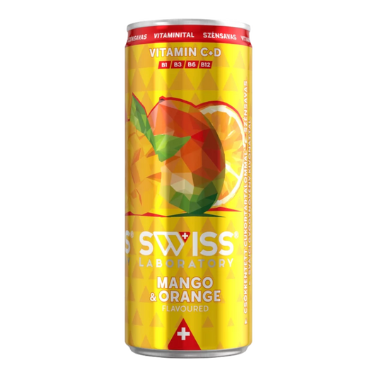 SWISS 250ml Laboratory mango-narancs ízű vitaminital