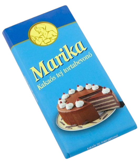 Marika 90g kakaós tej tortabevonó