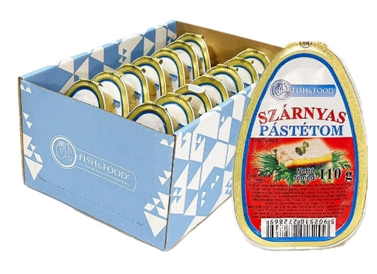 FISH&FOOD 110g Szárnyas pástétom