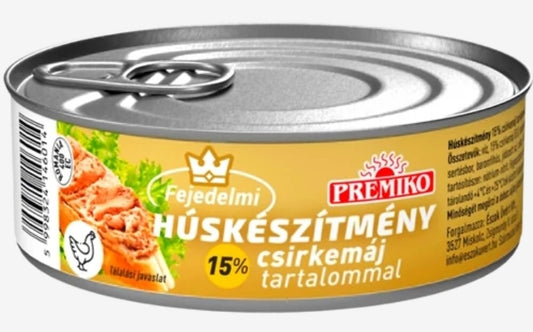 PREMIKO 100g Húskészítmény 15% csirkemáj tartalommal